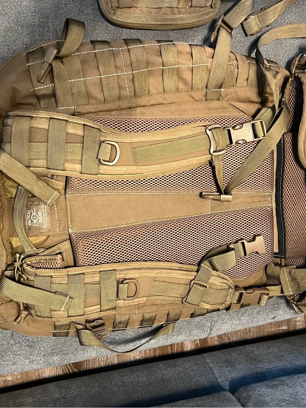 Tactical Tailor Camel Color Backpack Tacoma WA Military Bag Canvas USA